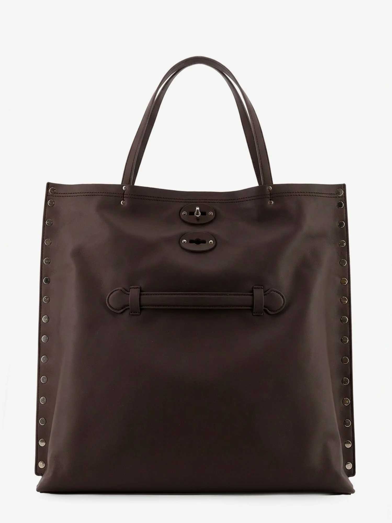 Zanellato A Spasso Leather Shopping Bag