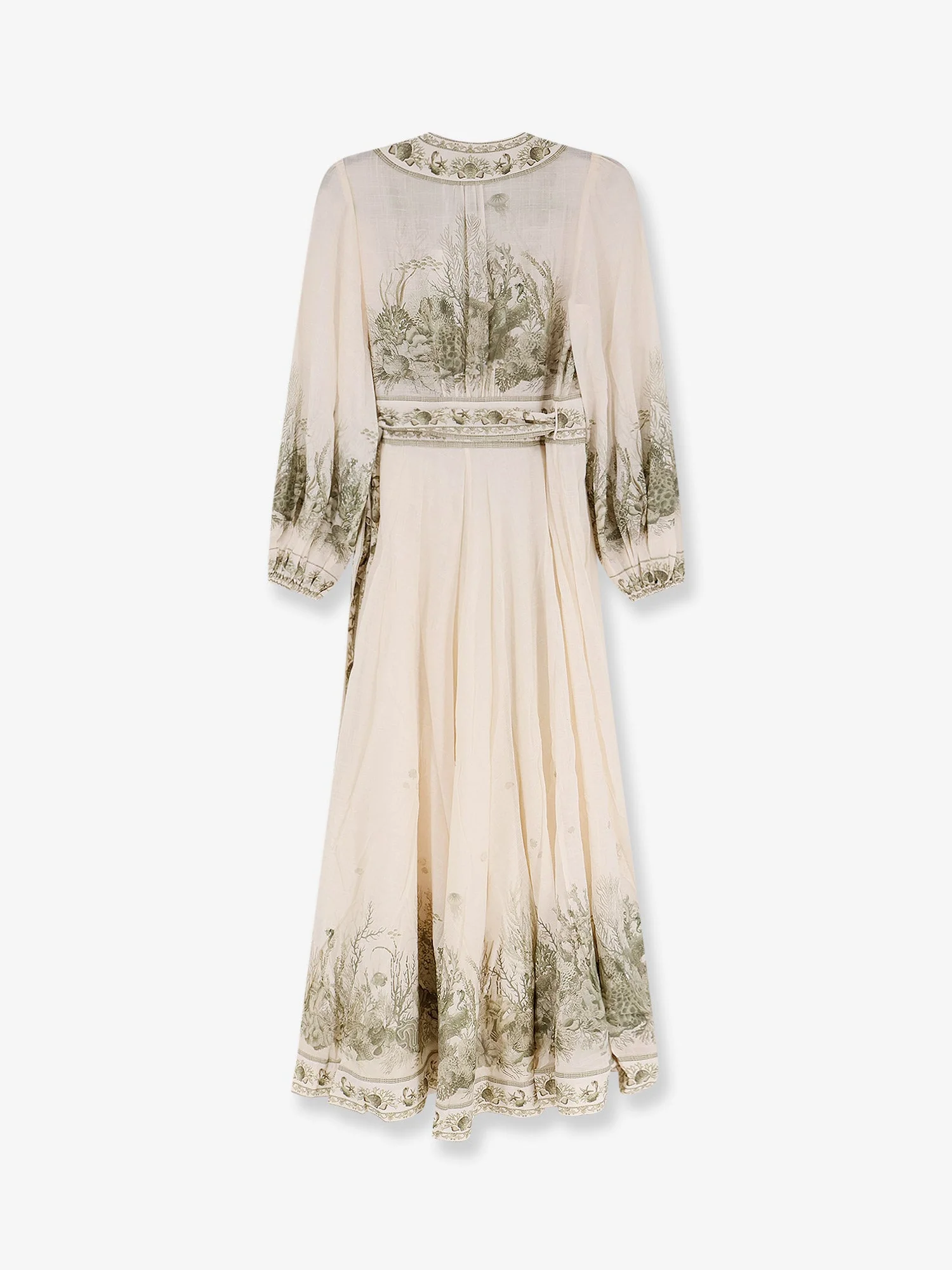 Zimmermann Wanderlust Wrap Cotton Midi Dress - Image 2